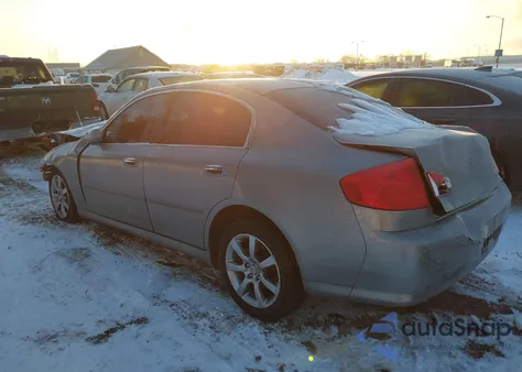 2006 Infiniti G35X from USA, damaged, VIN JNKCV51F86M616771
